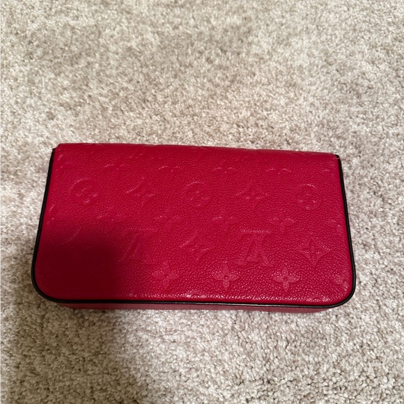 LV red leather - Picture 6 of 6